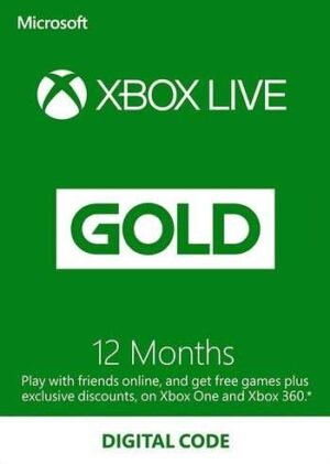 Xbox Live Gold Membership 12 Months
