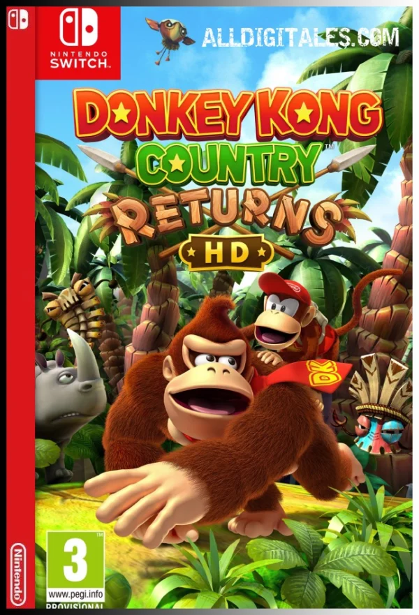 Donkey Kong Country Returns HD NINTENDO SWITCH