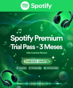 codigo spotify premium 3 meses barato trial pass oficial alldigitales