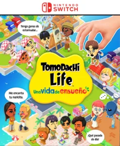 Tomodachi Life Una vida de ensueño Switch portada oficial