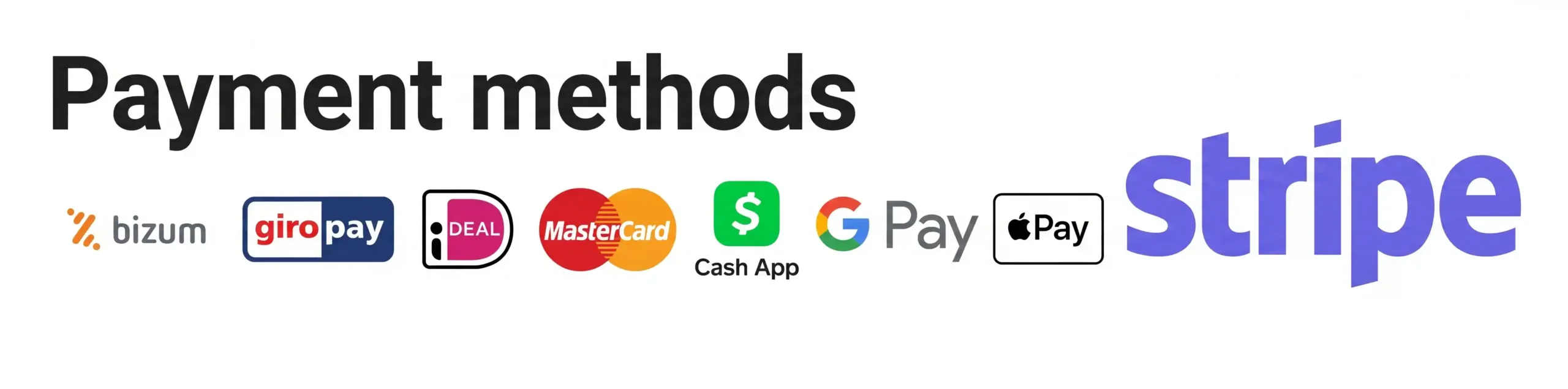 Payment methods